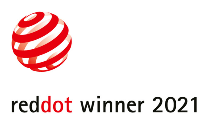 Logo_reddot winner 2021_core 140-6 højtryksrenser